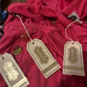 Lot of 3 Mud Pie Vibrant Pink Apparel